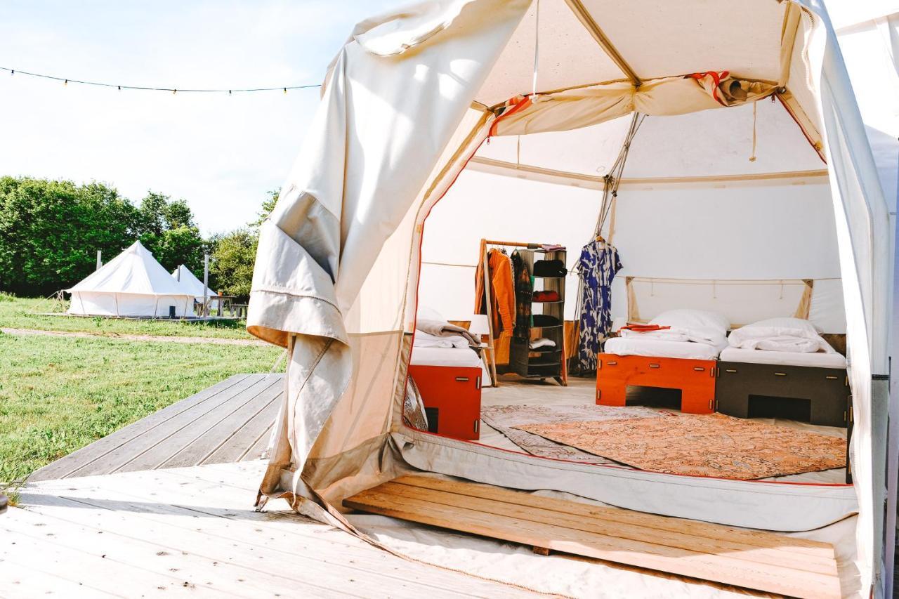 Отель Domo Camp - Nature Glamping Hof Viehbrook Rendswuhren Экстерьер фото